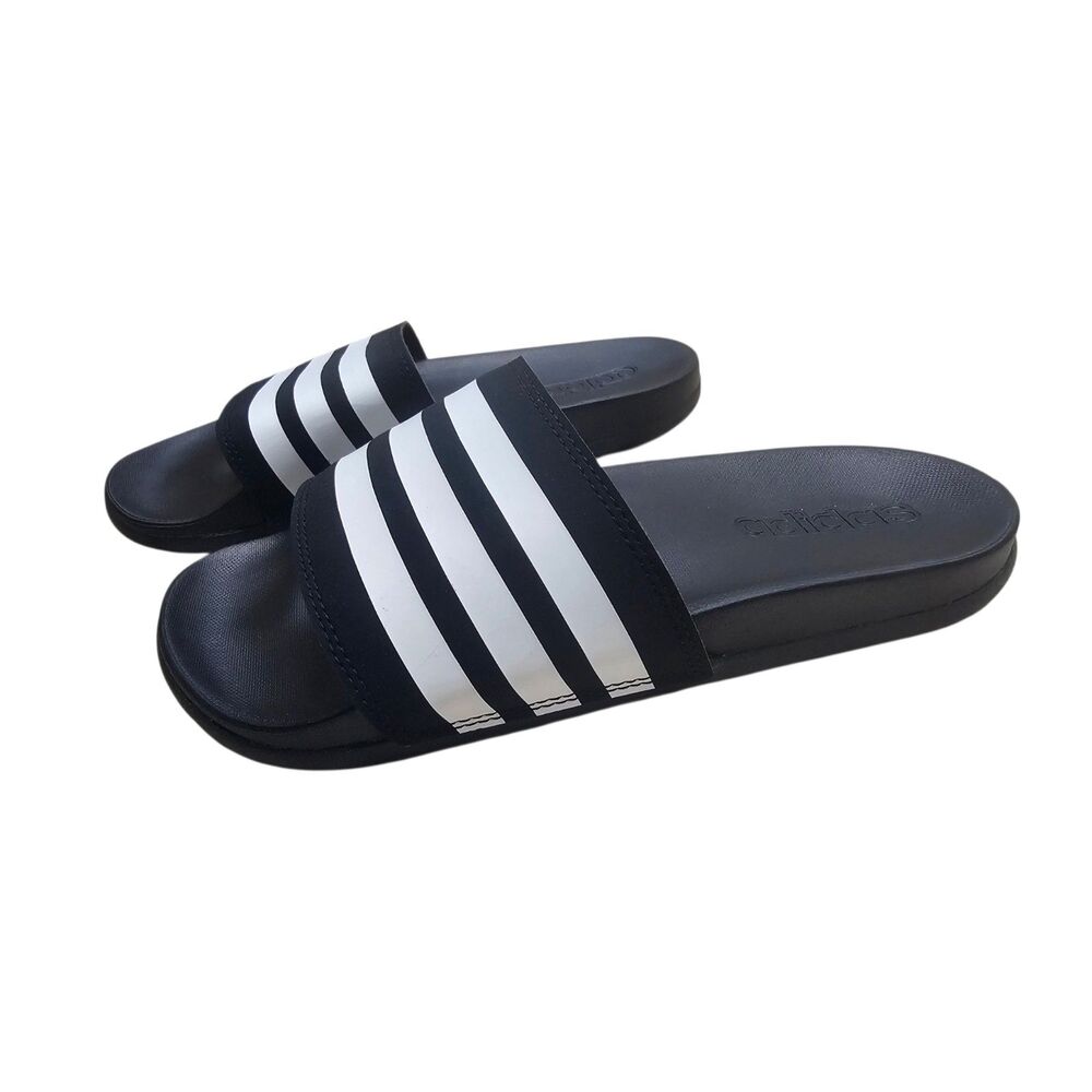 New Adidas Adilette Unisex Slides Black M5 W6